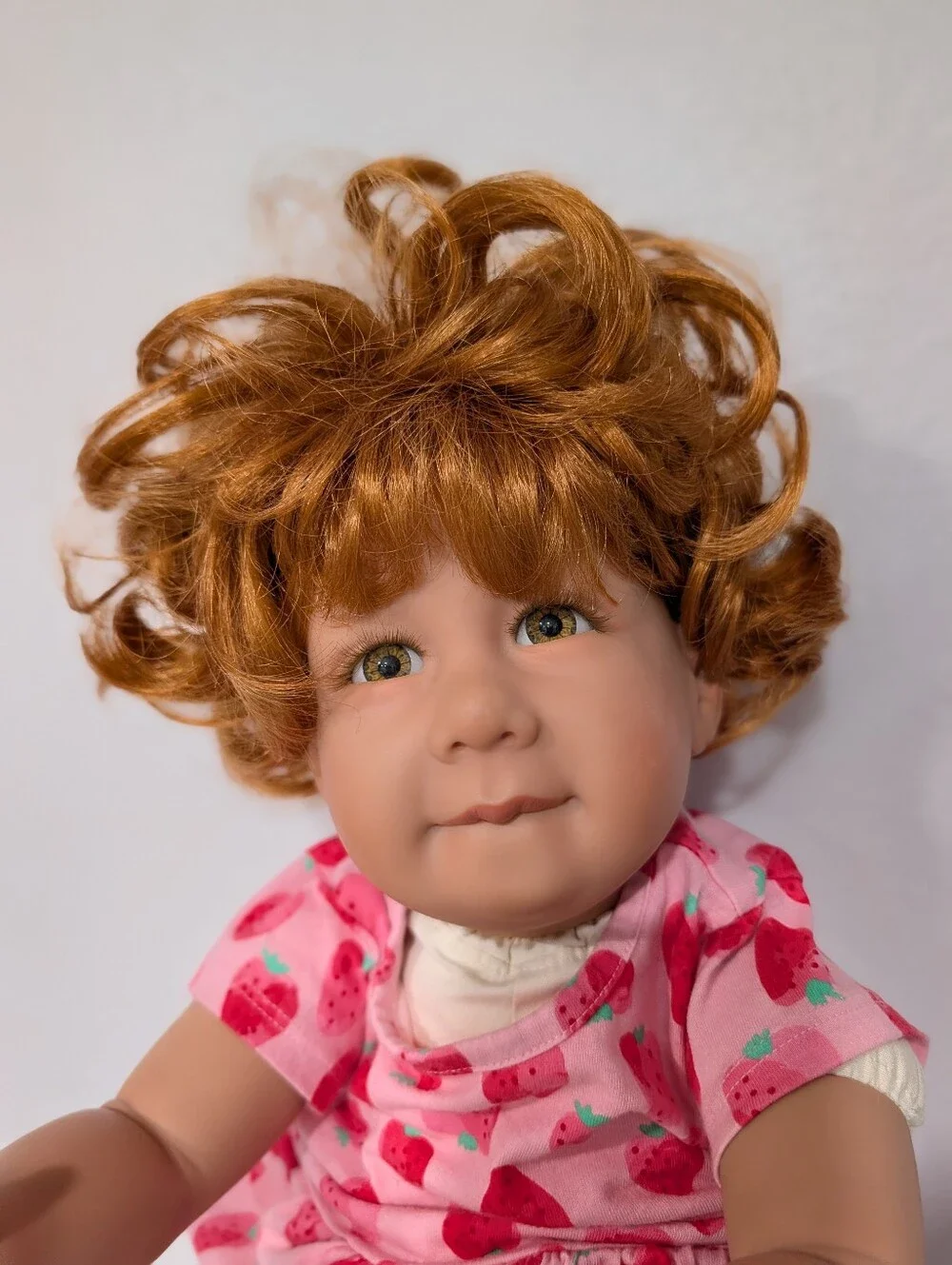 1997 Pat Secrist Doll Vintage Realistic Red Hair Ginger LifeLike Girl Weighted
